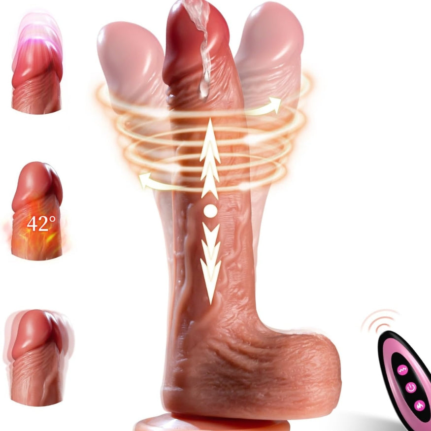 Realistic Dildo with Remote Control