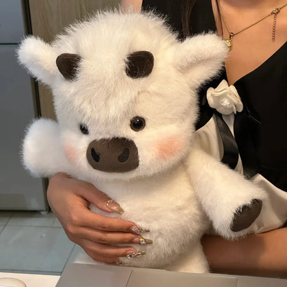 PlushLoom™ Running Highland Cow Plushie